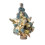 Mini Blue Artificial Christmas Tree 15.74 in 2