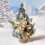 Mini Blue Artificial Christmas Tree 15.74 in 4