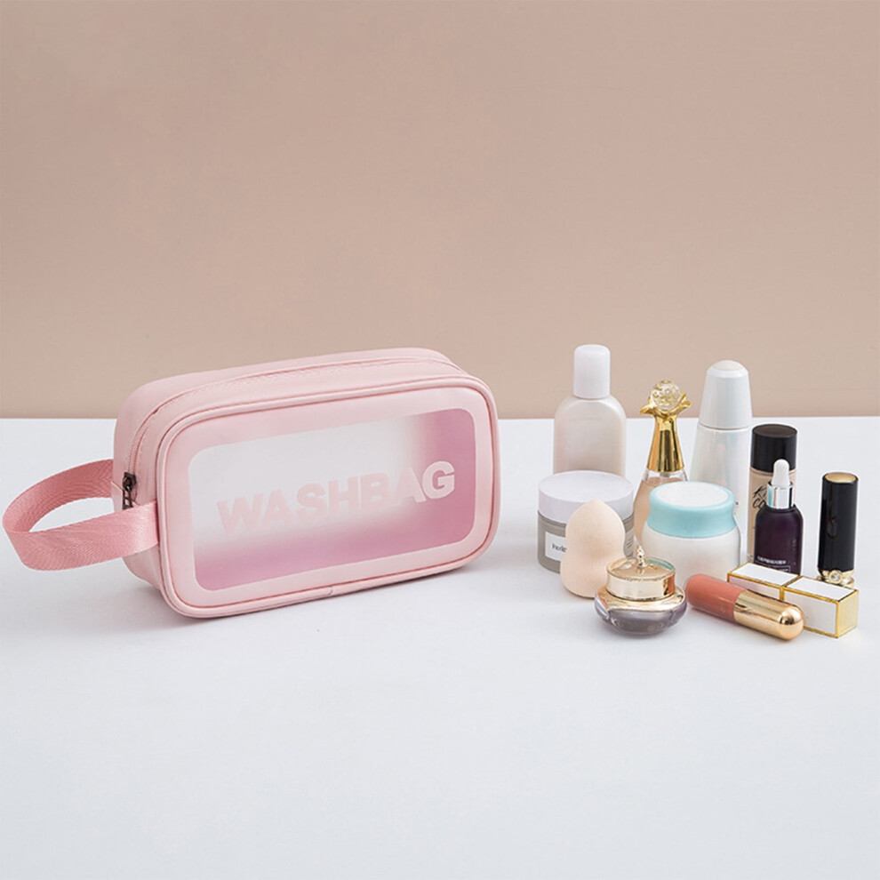 FloHua transparent cosmetic storage bag 20.5x7x13cm