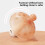 Baby silicone teether for 3-12 months, BPA free, soft and 5