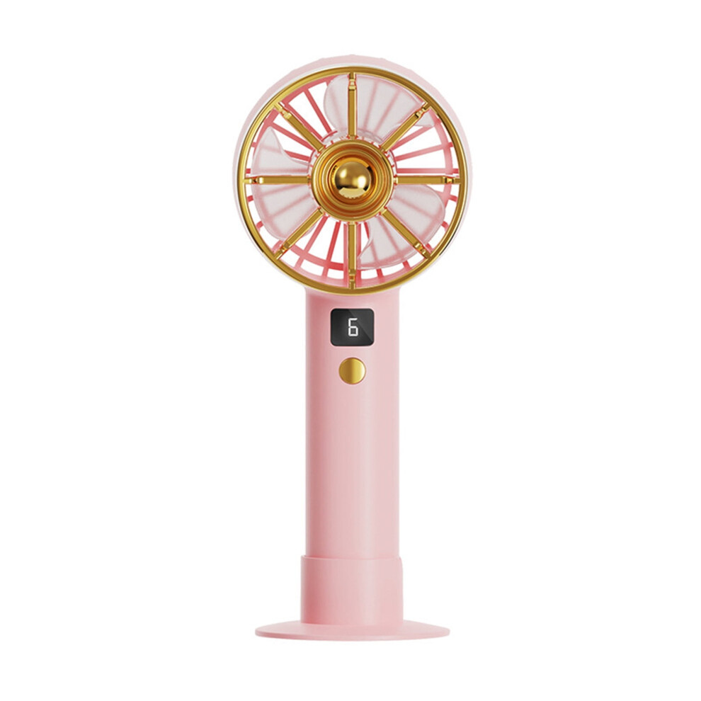 Flohua Mini Portable Foldable Usb Desk Fan With Led Display 972700508011
