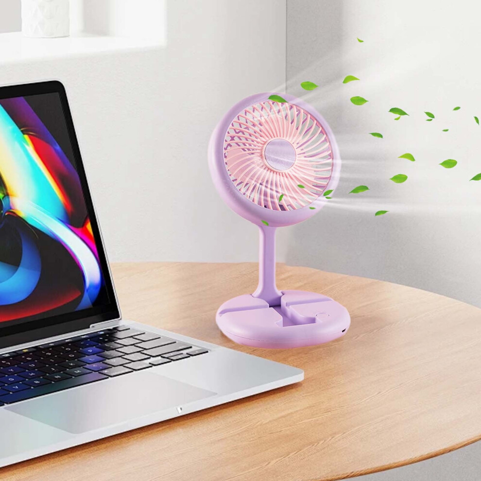 Flohua Handheld Fan Usb Rechargeable Foldable With Phone 972700507984