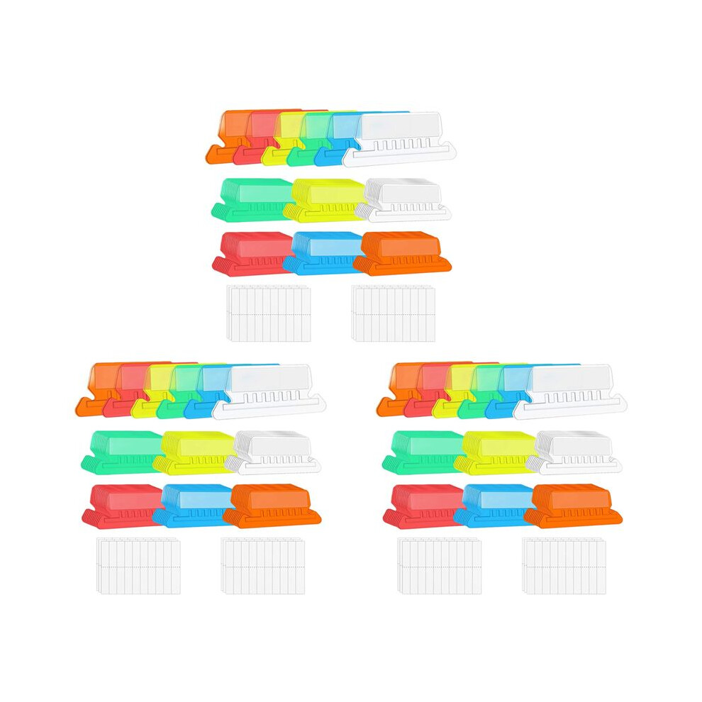 180 Pcs 2 Inch Hanging Folder Tabs And 360 Grids Inserts For Quick Identification Of Hanging Files Hanging File Inserts 6032724677101