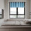 Blackout kitchen curtain valance with grommets 14 inch 7