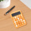 Mini scientific calculator 12-digit portable with non-slip 7