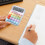 Colorful Desktop Calculator with 15 Tilt Display, 12-Digit 6