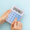 Mini Scientific Calculator 12-Digit Plastic Keys 8