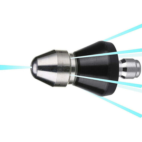 Sewer Cleaning Nozzle High-Pressure 1/4 Inch 1