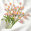 Crochet Flowers Bouquet Home Decor 1 Piece 5