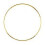 Christmas Metal Wall Ring Decoration Gold M 2