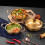 Spanish paella pan stainless steel double-riveted handles 6