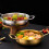 Spanish paella pan stainless steel double-riveted handles 7