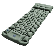 Thicken Camping Mat Compact Ergonomic Camping Mattress with Pillow for Camping Backpacking Hiking Traveling Tent C
