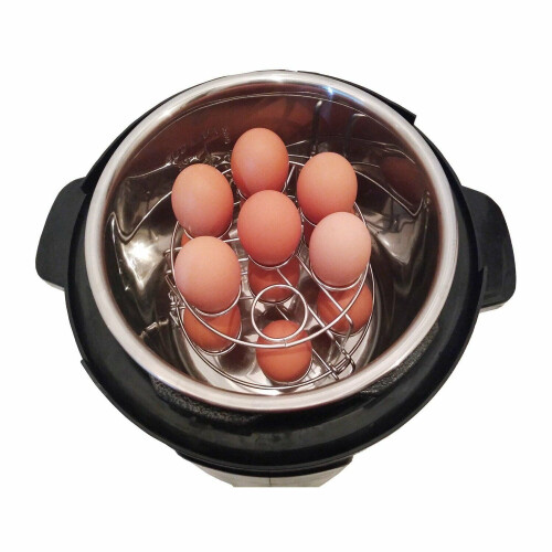 Egg Steamer Rack Trivet for Instant Pot 5/6/8 Qt (2 pcs) 2