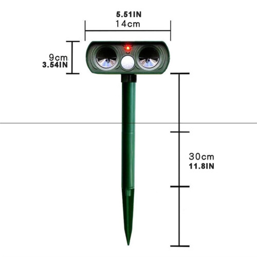 WinysinGreen solar-powered motion-activated animal repeller 2
