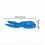 Wrapping Paper Cutter Sky Blue 1 Piece 3