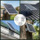 8 Pcs Solar Panel Tilt Mount Brackets, Adjustable Angle Solar Panel Rack Mount for Rv, Roof, Boat 7