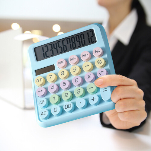 Mechanical Desktop Calculator 12-Digit Dual Power 1