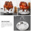 Grilled Chicken Drumstick Rack Stainless Steel 2 Pcs 3