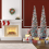 Christmas Tinsel Tree 5 Foot Collapsible Silver Sequin 5