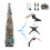 Christmas Tinsel Tree 5 Foot Collapsible Silver Sequin 7
