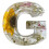 Φωτιστικό νυχτός Herrnalise Floral26Letters από ρητίνη, χειροποίητο φωτιστικό με γράμματα 5