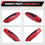 Three-Pitched Decibel Electronic Whistle Referee   Training Survival Anti-Wolf Whistle Rechargeable Red 7