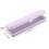Purple frosted plastic pencil case small 2