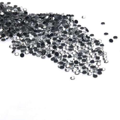 Hims1400pcs SS10 3mm Κρυστάλλινη ρητίνη AB Hotfix Rhinestones Flatback για DIY Τσάντα ρούχων Κοσμήματα 2