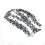 Hims1400pcs SS10 3mm Κρυστάλλινη ρητίνη AB Hotfix Rhinestones Flatback για DIY Τσάντα ρούχων Κοσμήματα 4