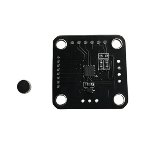 2X MT6701QT Magnetic Encoder Magnetic Induction Angle Measurement Sensor Module 4 Communication Interface Replace AS5600 2