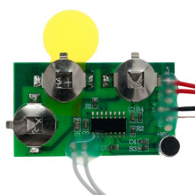 2X DIY Voice Greeting Card Chip 4 Minutes Recordable Voice Sound Chip Voice Greeting Card for Holiday Moudle Once