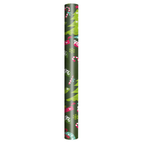 Christmas Wrapping Paper Santa Claus Pattern 1 PC 1
