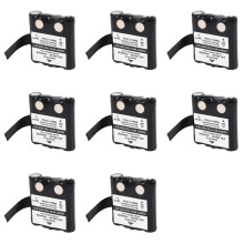 8X 4.8V 600Mah Battery for Radios Tlkr-T5 Tlkr-T6 Tlkr-T7 Tlkr-T8