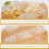Clear plastic square candy boxes storage gift 2 pcs 4