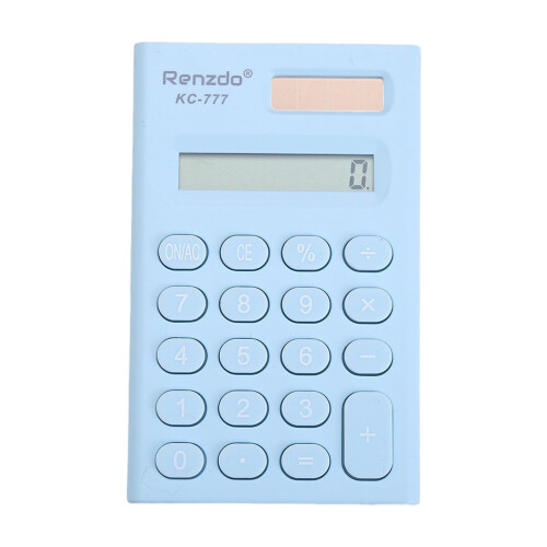 Mini 8-digit calculator with non-slip pad 1 piece 2