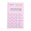Mini 8-digit calculator for students blue pink 3