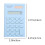 Mini 8-digit calculator with non-slip pad 1 piece 4