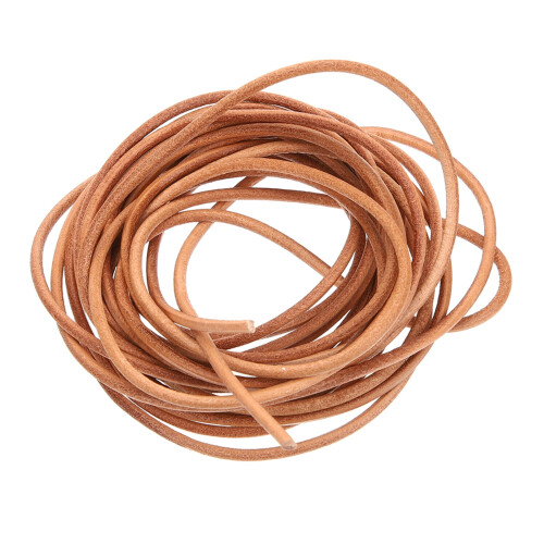 Cowhide leather cord for axe wrapping 3mm x 2m 1