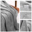 Fleece Throw Blanket Gray 50x60 inch 300GSM 3