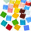 Crystal Glass Mosaic Tiles Square Flat Back 1200 pcs 4