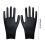 Nitrile Coated Work Gloves Black Size 8/L 12 Pairs 3