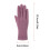 Men's Winter Gloves Touchscreen-Compatible Warm Knit with 2