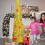 Gold Artificial Christmas Tree 5FT with 50 LED Lights 5
