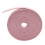 PU leather strip for sewing pouches pink 3m roll 2
