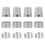 Cross Stitch Thimbles Adjustable Thick 15 pcs 2