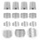 Cross Stitch Thimbles Adjustable Thick 15 pcs 4