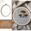 OFFIGAM Embroidery Hoops Imitation Wood 2 Pcs 5