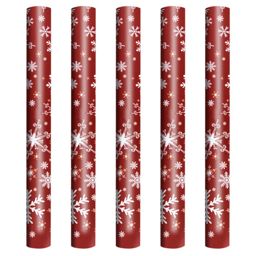 Christmas Wrapping Paper Santa Pattern Single-Sided 70cm x 1