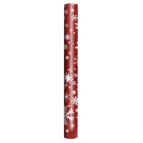 Christmas Wrapping Paper Santa Pattern Single-Sided 70cm x 2